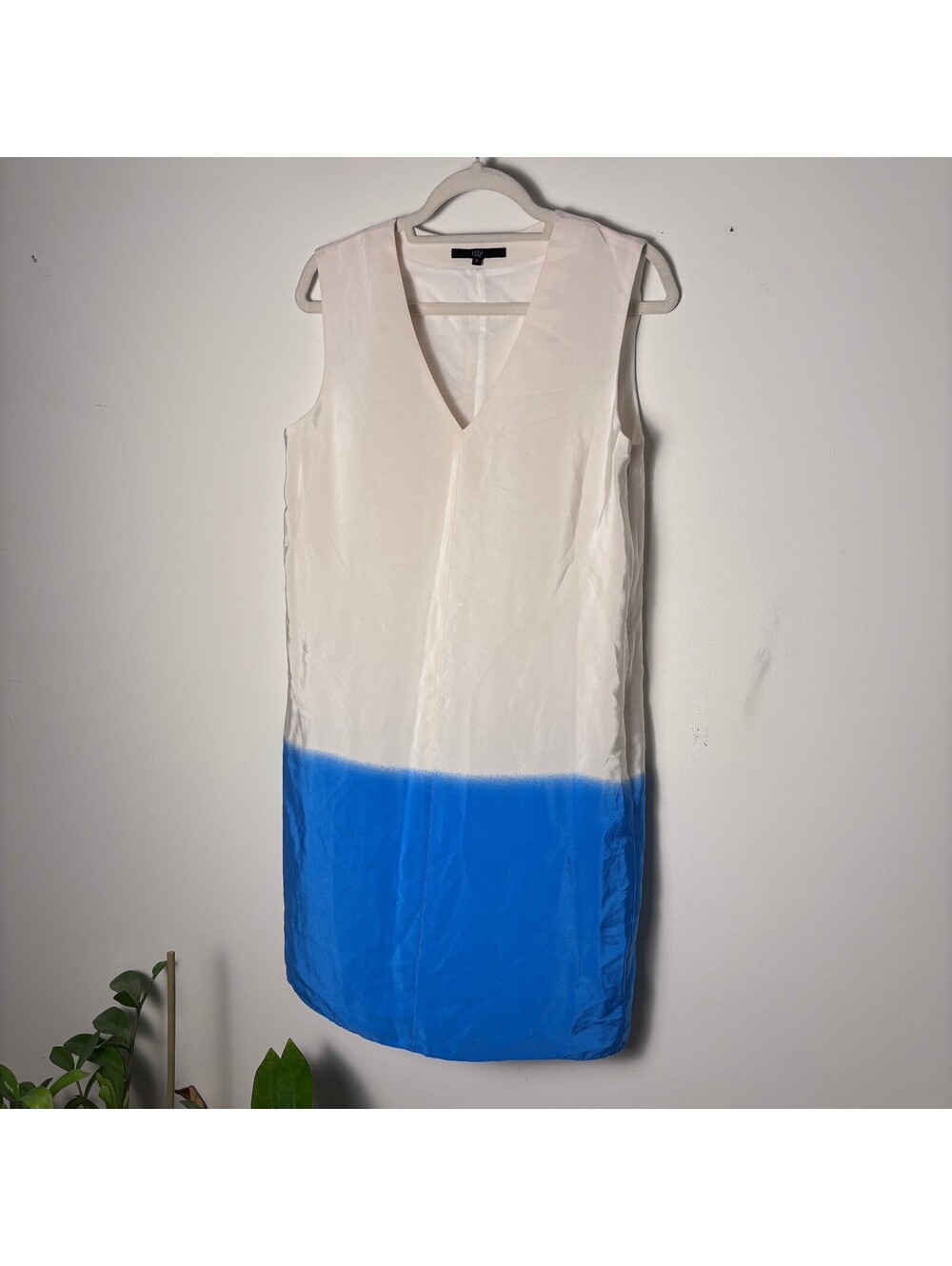 Tibi 6 Silk Ombre Shift Dress - Picture 2 of 8